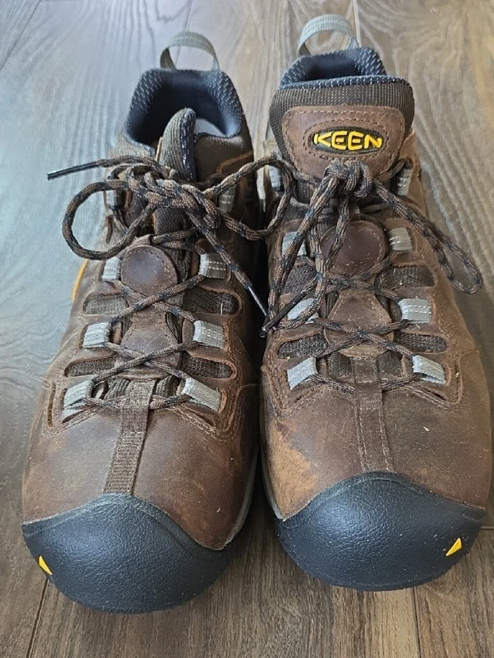 🚧👷‍♂️KEEN Detroit XT Steel Toe Work Boot Shoe Men's Size 12EE